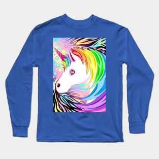 Rainbow Unicorn Long Sleeve T-Shirt